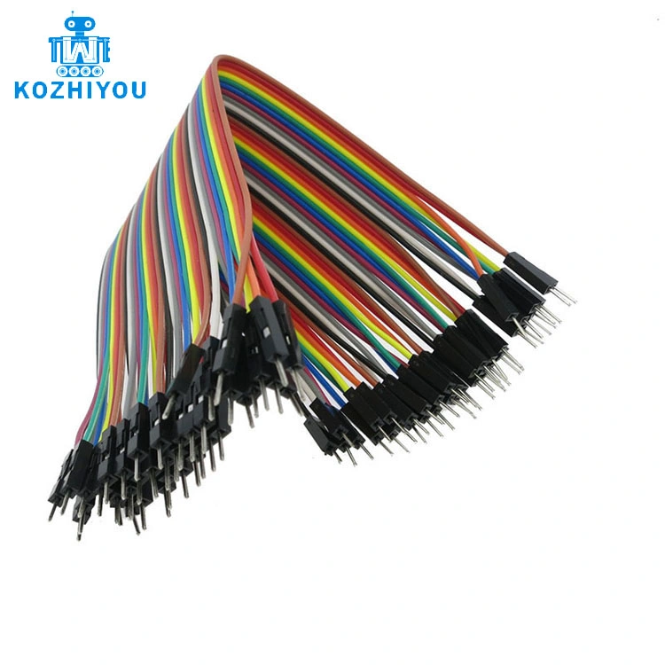 40pin 20cm 2.54mm Row Male to Male (M-M) DuPont Cable Breadboard Jumper Wire for Arduino